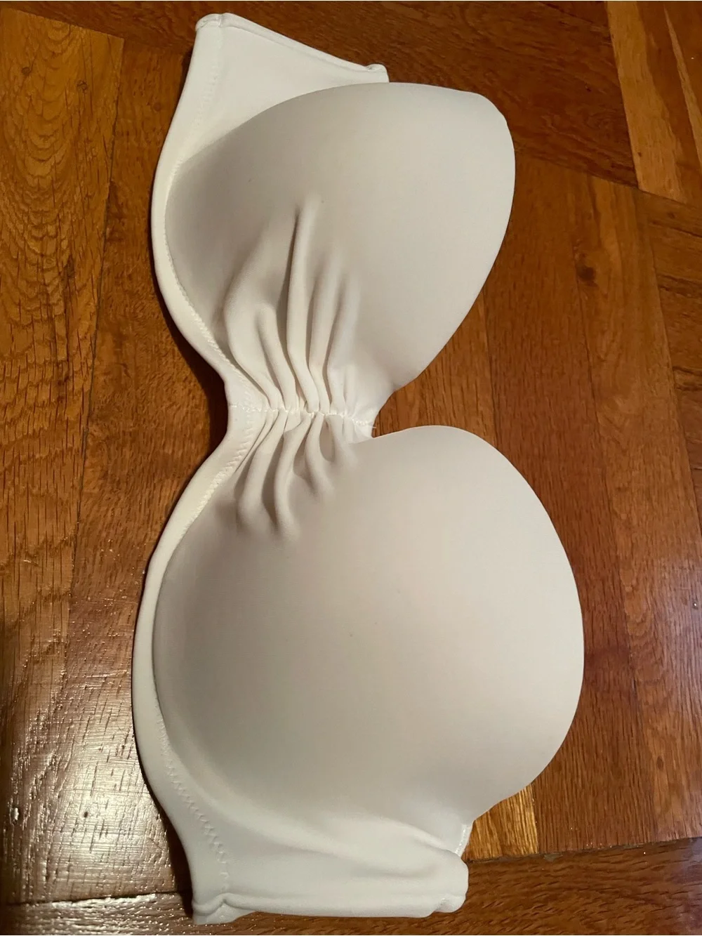 Victoria’s Secret white bathing suit top with detachable straps 36B